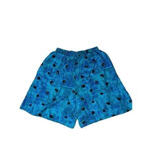 VINTAGE WOMEN’S CONNECTIONS MULTICOLOR RETRO STRETCH SHORTS SZ 12/14 MADE IN USA